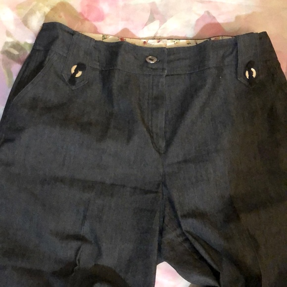 Sandro Pants - Chic Dark Gray Trousers